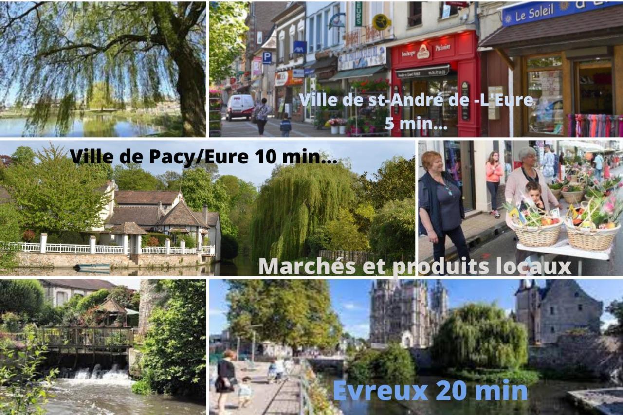 Gite La Fontaine -Cozy-1H De Paris -Jacuzzi Privatif La Boissiere  Ngoại thất bức ảnh