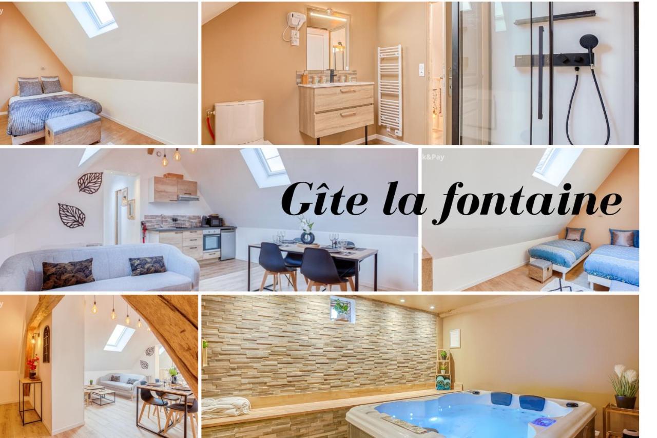 Gite La Fontaine -Cozy-1H De Paris -Jacuzzi Privatif La Boissiere  Ngoại thất bức ảnh